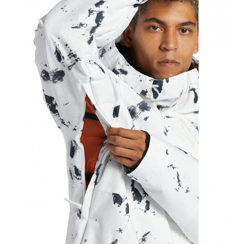 Snow Camo DC Shoes Basis Print - Technical Snow Jacket | 478MGBQUT