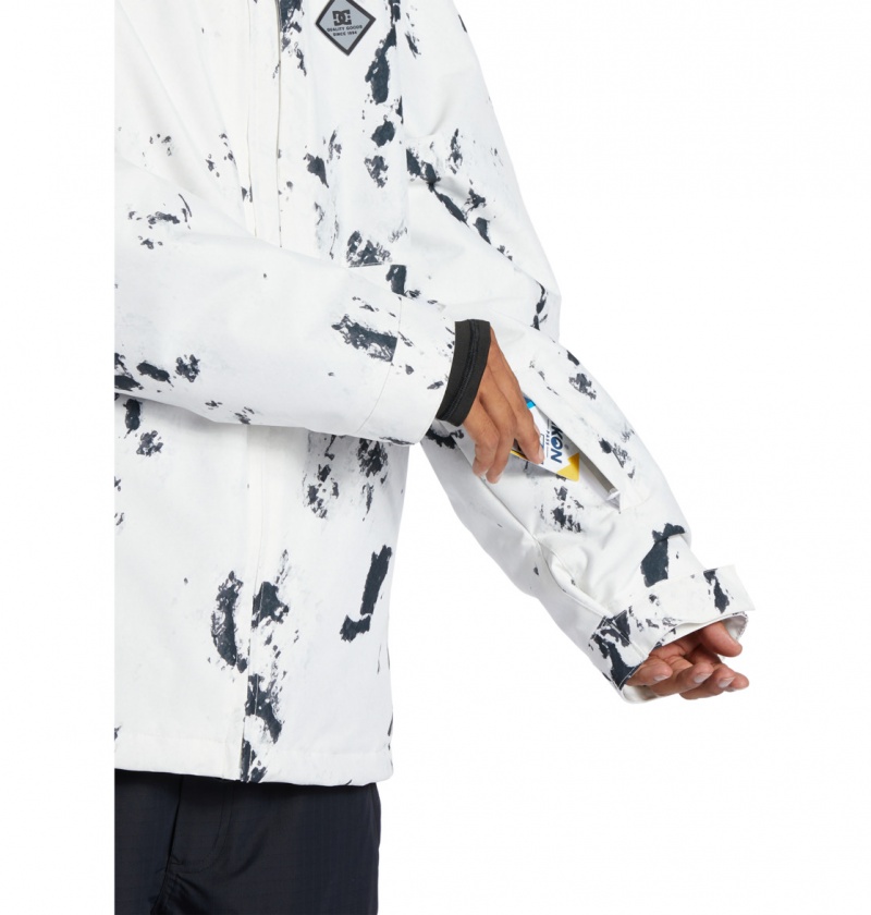 Snow Camo DC Shoes Basis Print - Technical Snow Jacket | 478MGBQUT