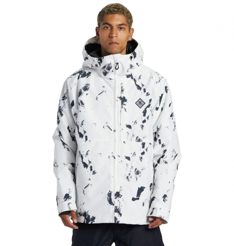 Snow Camo DC Shoes Basis Print - Technical Snow Jacket | 478MGBQUT