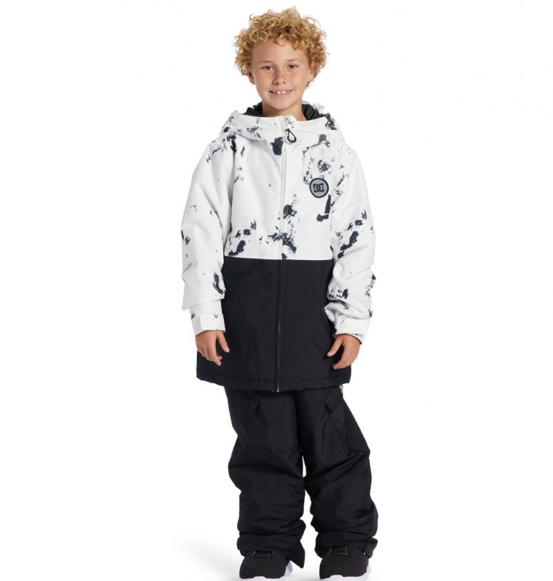 Snow Camo DC Shoes Basis Print - Technical Snow Jacket 8-16 | 962MXKZSN