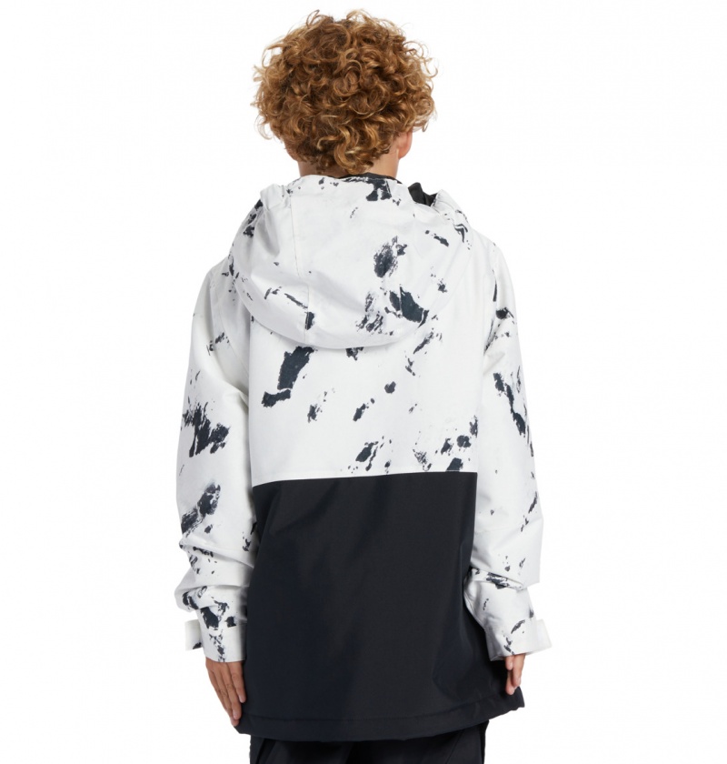 Snow Camo DC Shoes Basis Print - Technical Snow Jacket 8-16 | 962MXKZSN