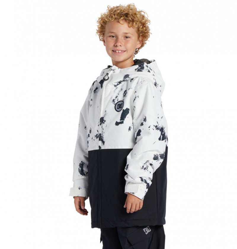 Snow Camo DC Shoes Basis Print - Technical Snow Jacket 8-16 | 962MXKZSN