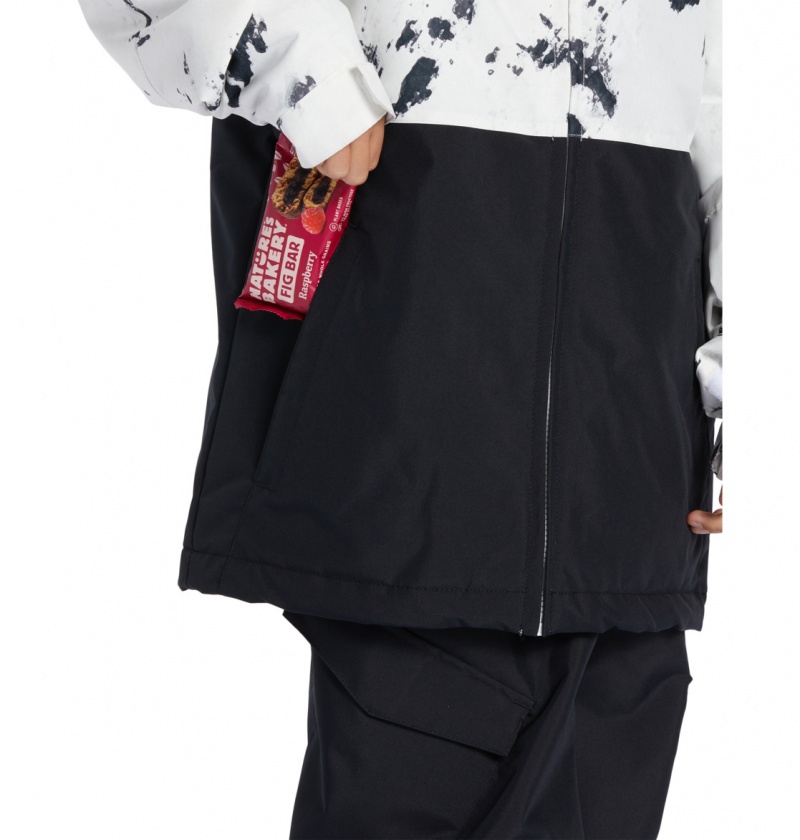 Snow Camo DC Shoes Basis Print - Technical Snow Jacket 8-16 | 962MXKZSN