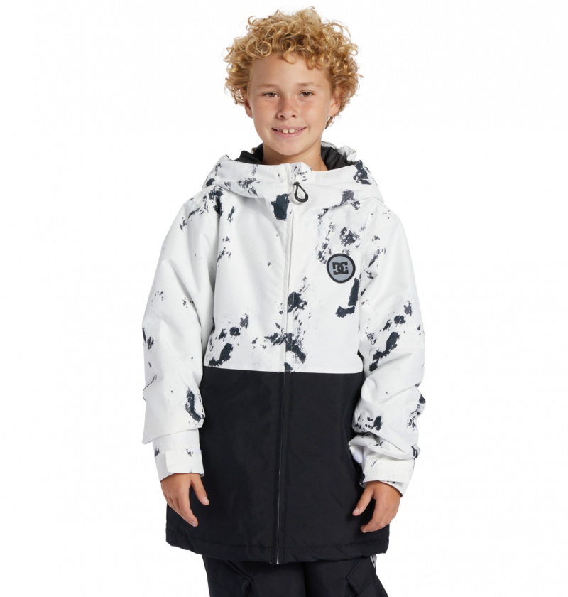 Snow Camo DC Shoes Basis Print - Technical Snow Jacket 8-16 | 962MXKZSN