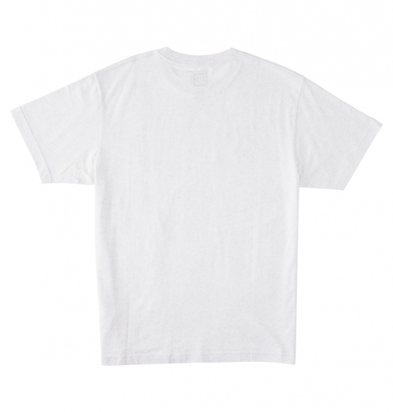 Snow Heather DC Shoes Dropout - T-Shirt | 106NHYQGE