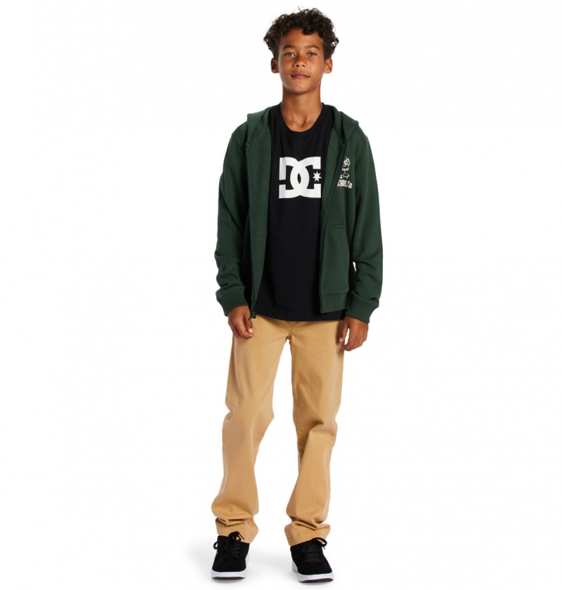 Sycamore DC Shoes Playtime - Zip-Up Hoodie 10-16 | 432TFEPLZ