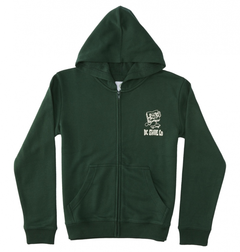 Sycamore DC Shoes Playtime - Zip-Up Hoodie 10-16 | 432TFEPLZ