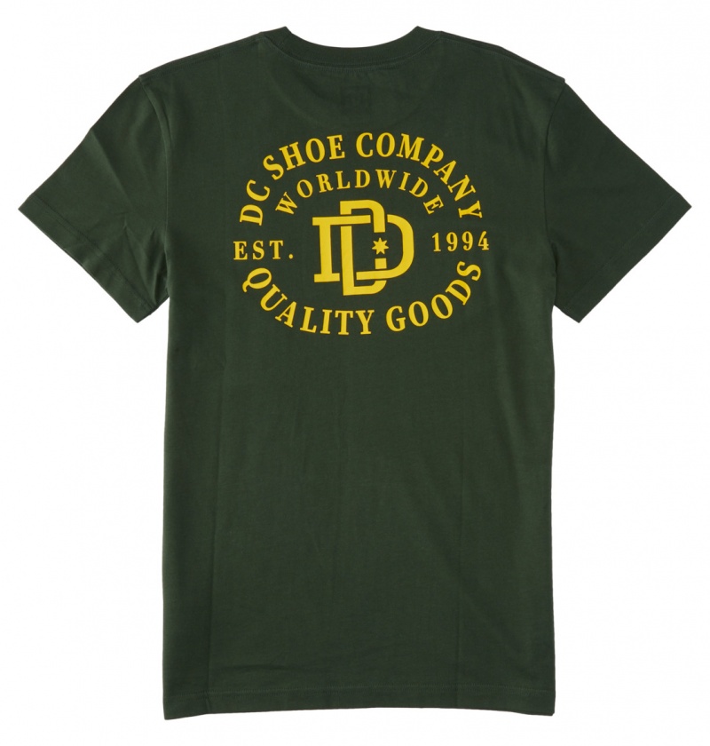 Sycamore DC Shoes Rugby Crest - T-Shirt | 852HENVWU