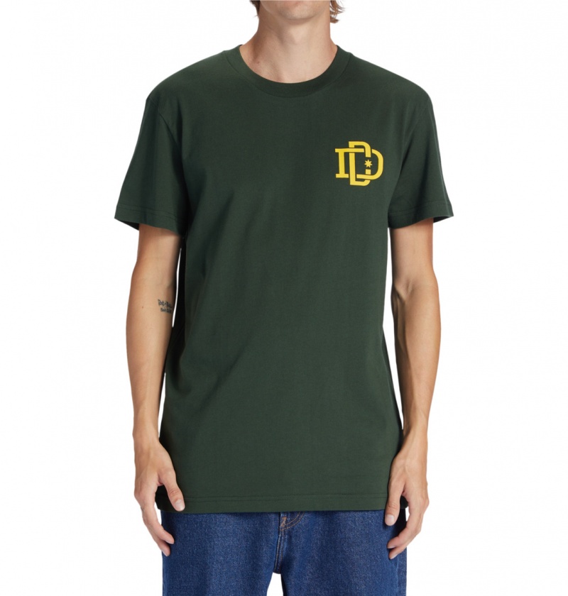 Sycamore DC Shoes Rugby Crest - T-Shirt | 852HENVWU