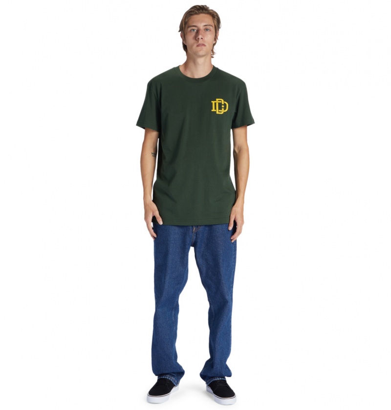 Sycamore DC Shoes Rugby Crest - T-Shirt | 852HENVWU