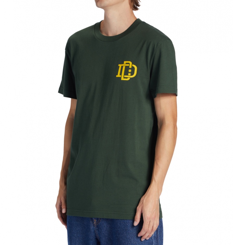 Sycamore DC Shoes Rugby Crest - T-Shirt | 852HENVWU