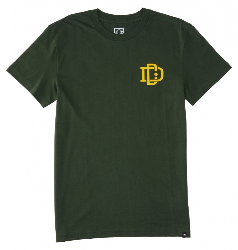 Sycamore DC Shoes Rugby Crest - T-Shirt | 852HENVWU