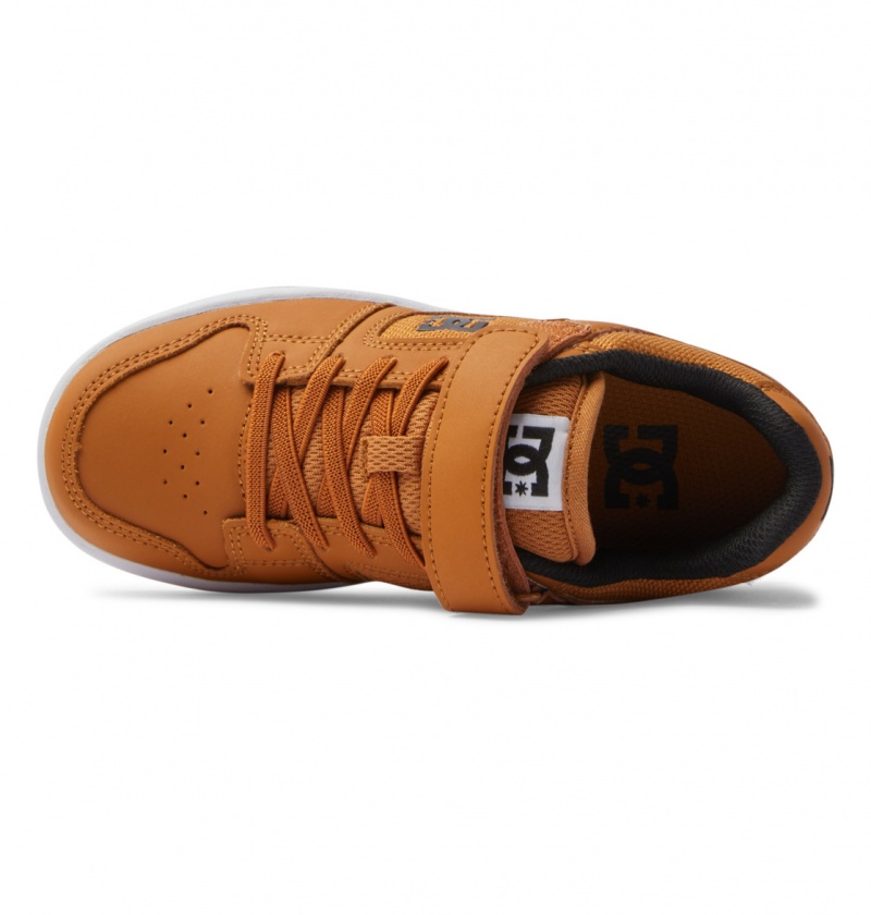 Wheat / Black DC Shoes Manteca 4 V - Shoes | 430XFBAOI