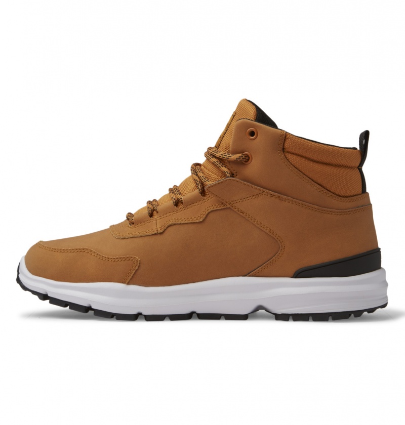 Wheat / Black DC Shoes Mutiny - Leather Boots | 920MSDHKL