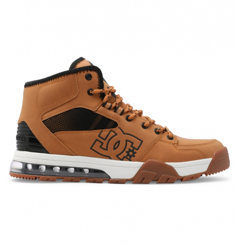 Wheat / Black DC Shoes Versatile Hi WR - Lace-Up Boots | 104JVHUWL