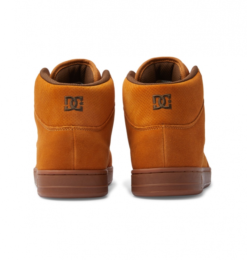 Wheat / Dk Chocolate DC Shoes Manteca 4 Hi - High-Top Shoes | 723RKCBXI