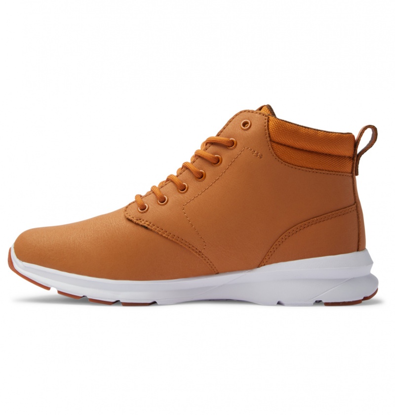 Wheat / Turkish Coffee DC Shoes Mason 2 - Water Resistant Leather Shoes | 793BJRHPA