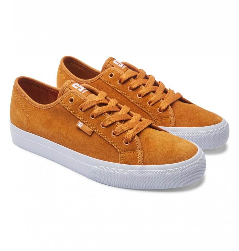 Wheat / White DC Shoes Manual Le - Shoes | 829ICZLJH