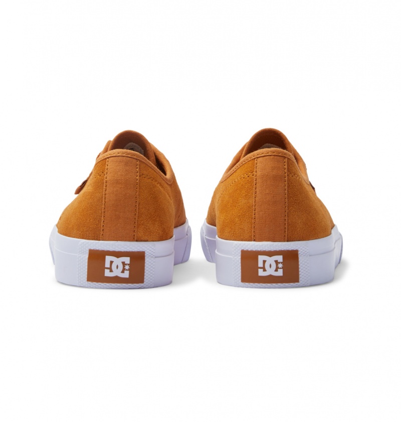 Wheat / White DC Shoes Manual Le - Shoes | 829ICZLJH