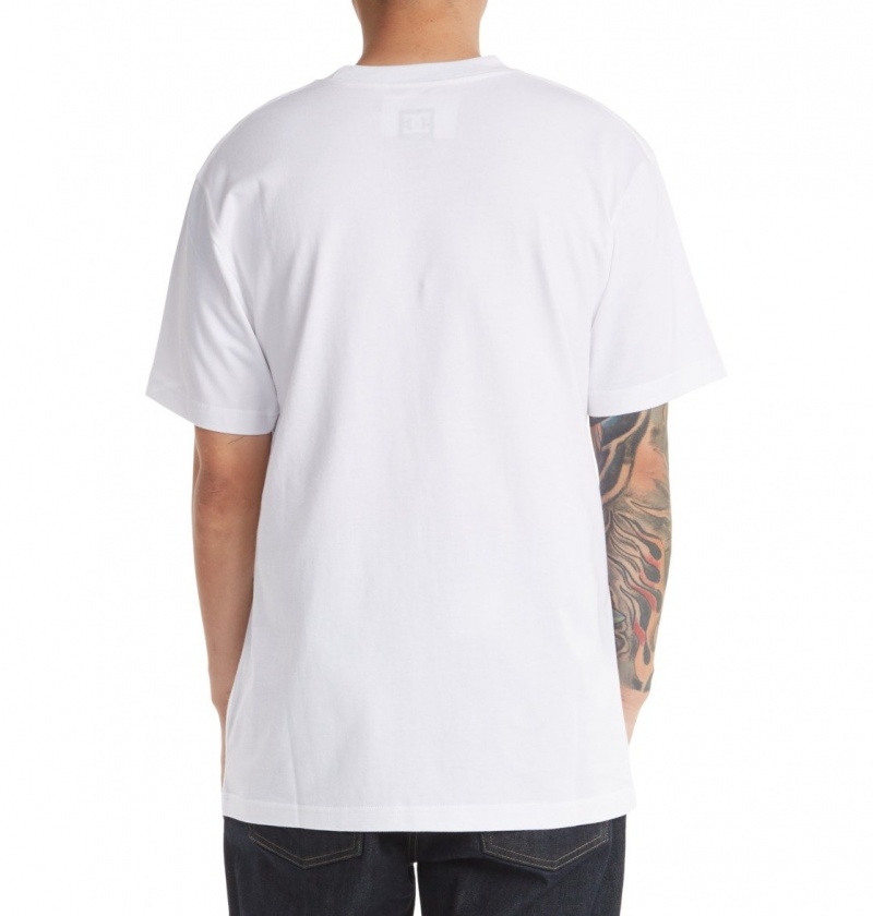 White DC Shoes DC Star Pilot - T-Shirt | 514QXPGVJ