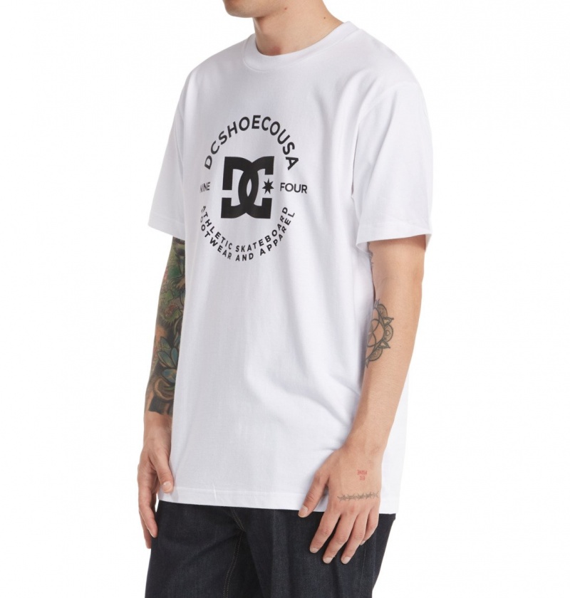 White DC Shoes DC Star Pilot - T-Shirt | 514QXPGVJ