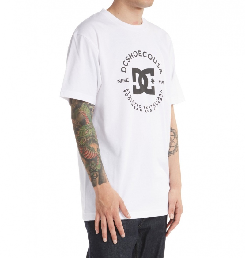 White DC Shoes DC Star Pilot - T-Shirt | 514QXPGVJ