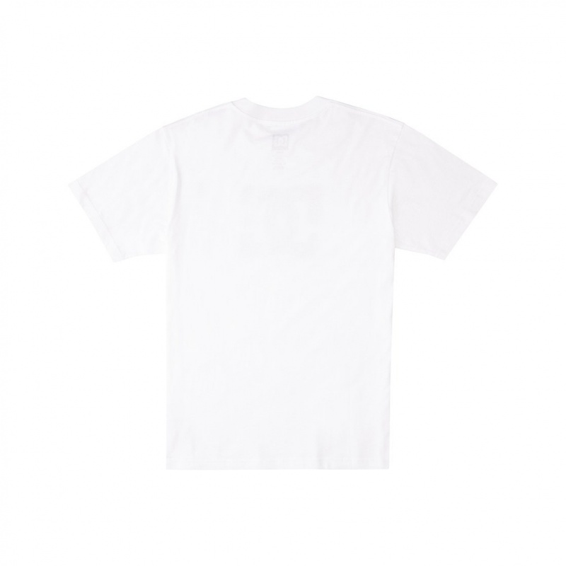 White DC Shoes DC Star - T-Shirt | 279UDZIVK