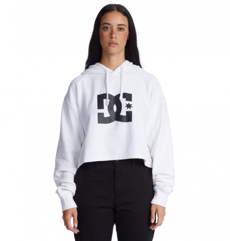 White DC Shoes DC - Hoodie | 682NGBLRU