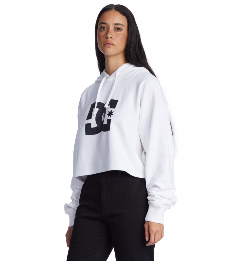 White DC Shoes DC - Hoodie | 682NGBLRU