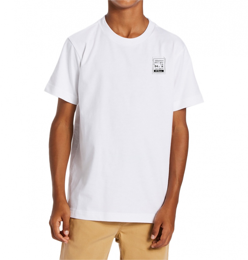 White DC Shoes Heikkila Sw 360 Flip - T-Shirt 10-16 | 165WKPRQS