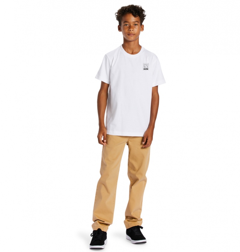 White DC Shoes Heikkila Sw 360 Flip - T-Shirt 10-16 | 165WKPRQS