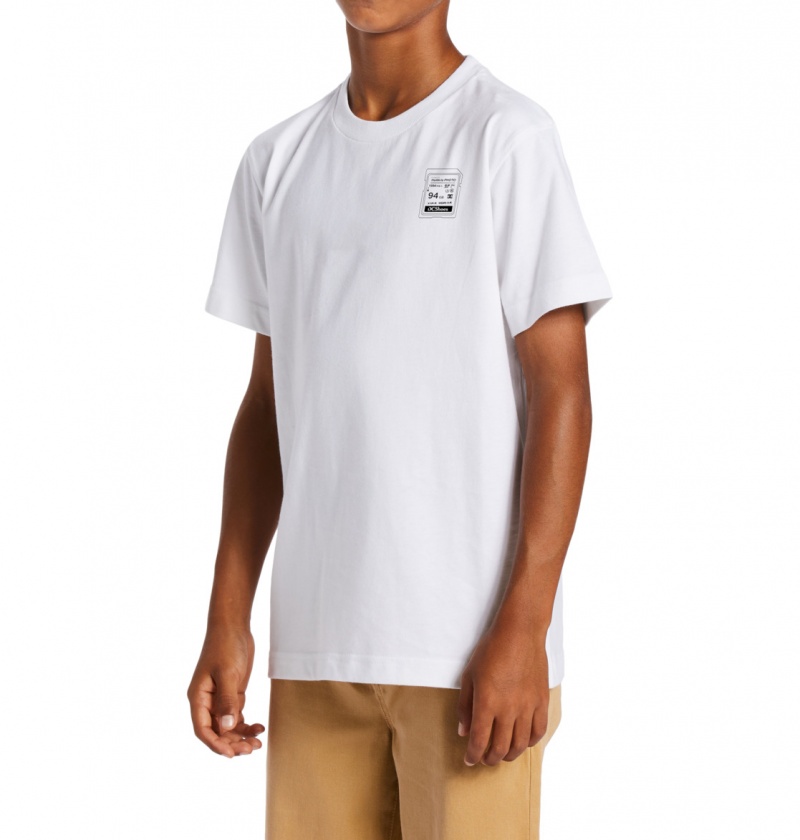 White DC Shoes Heikkila Sw 360 Flip - T-Shirt 10-16 | 165WKPRQS