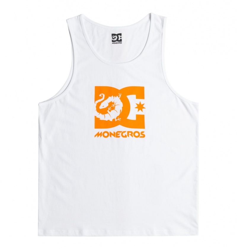 White DC Shoes x Monegros - Vest | 970SJOBYE