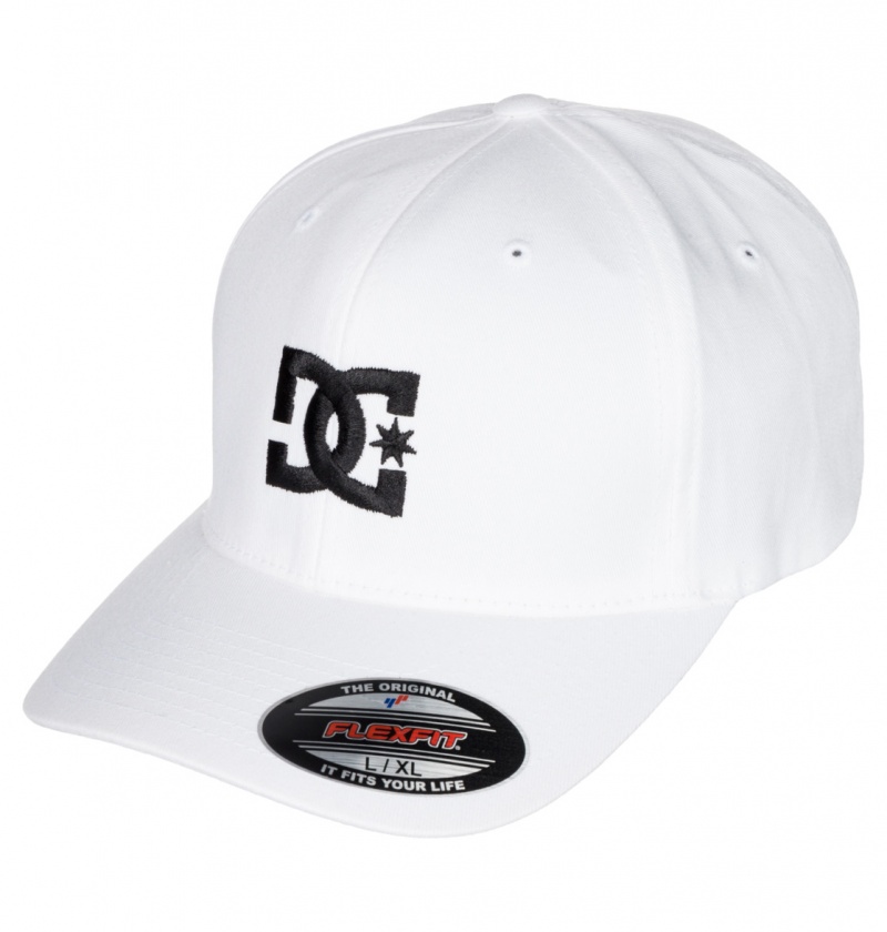 White / Black DC Shoes Cap Star - Cap | 632IEHTMA