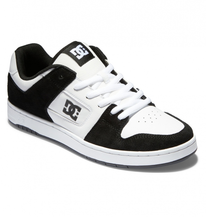 White / Black DC Shoes Manteca 4 - Shoes | 097CFIHGY