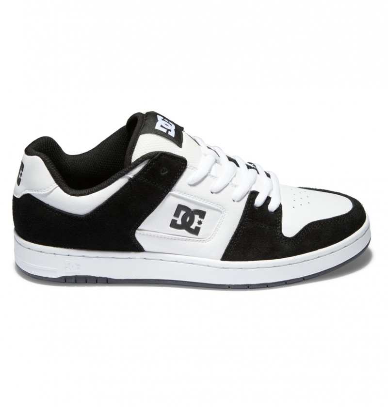 White / Black DC Shoes Manteca 4 - Shoes | 097CFIHGY