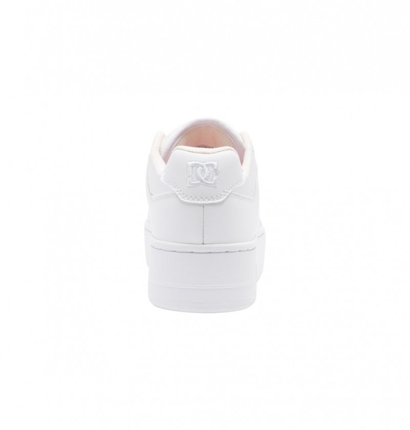 White / White DC Shoes Manteca 4 Platform - Flatform Shoes | 158TCFOGX